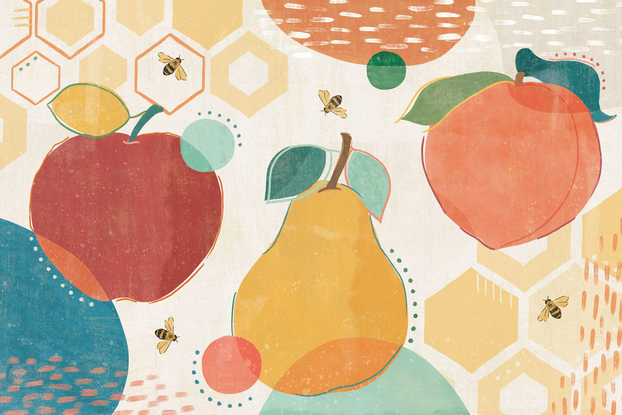 Crazy About Fruit Mural Wallpaper