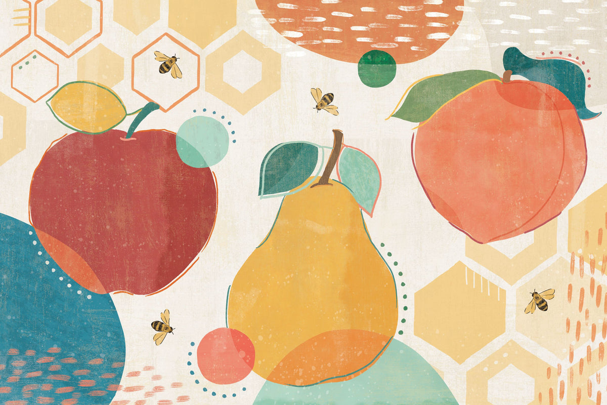 Crazy About Fruit Mural Wallpaper - pure wallpaper artwork