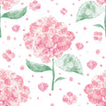 Hydrangea in the Air, Pink Mural Wallpaper - pure wallpaper artwork