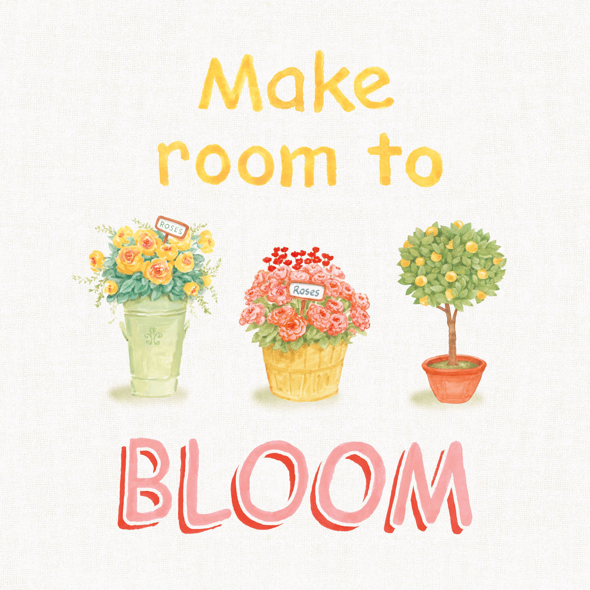 Flea Market Flowers VI Mural Wallpaper - pure wallpaper artwork
