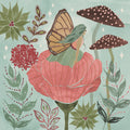 Floralscape Fairies II Mural Wallpaper - pure wallpaper artwork