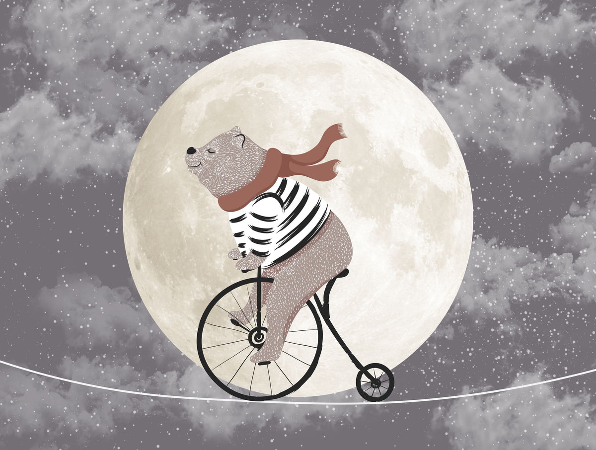 The Bravest Bear Mural Wallpaper - pure wallpaper artwork