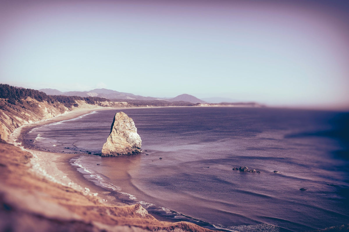Rock Coast Mural Wallpaper - pure wallpaper artwork