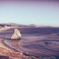 Rock Coast Mural Wallpaper - pure wallpaper artwork
