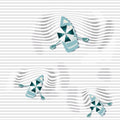 Lazy Paddle, Gray Mural Wallpaper - pure wallpaper artwork