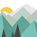 Oregon Sunrise Mural Wallpaper - pure wallpaper artwork