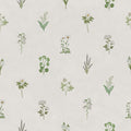 Nordic Flora Ivory, Cloud Mural Wallpaper - pure wallpaper artwork