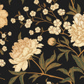 Vintage Peonies Mural Wallpaper - pure wallpaper artwork