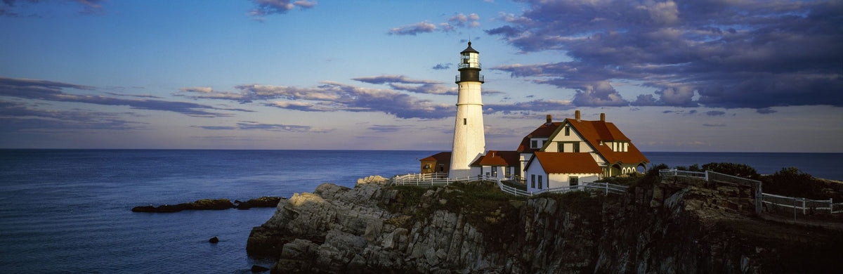 Cliffside Lighthouse Retreat Mural Wallpaper - pure wallpaper artwork