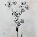 Wonderful Wildflowers XV Neutral Mural Wallpaper - pure wallpaper artwork