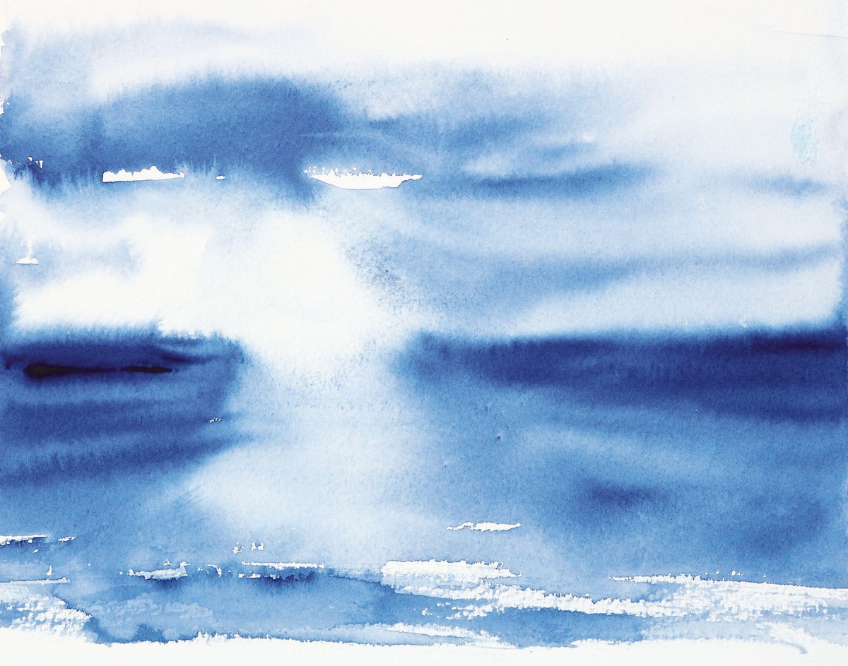 Ocean Blue Pt.3 Mural Wallpaper - pure wallpaper artwork