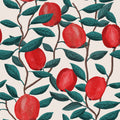 Pomegranate, Snow Mural Wallpaper - pure wallpaper artwork