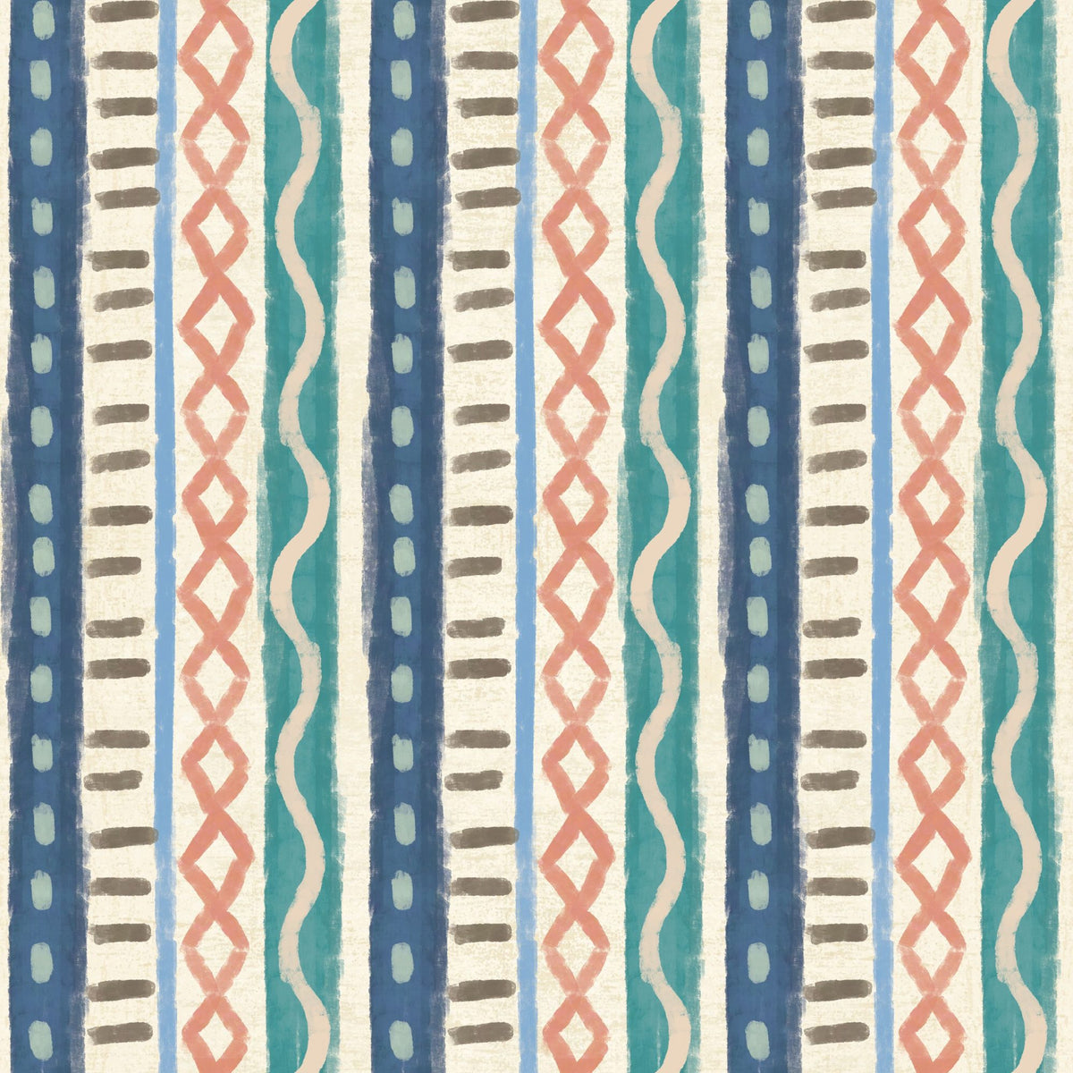 Coastal Vibrations Mural Wallpaper - pure wallpaper artwork