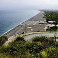 Coastal Promenade Mural Wallpaper - pure wallpaper artwork