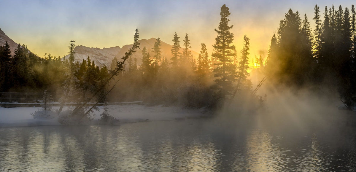 Policemans Creek and Pigeon Mountain Mural Wallpaper - pure wallpaper artwork