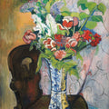 Etruscan Vase with Flowers Mural Wallpaper - pure wallpaper artwork