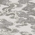 Ukiyo-e Clouds, Gray Mural Wallpaper - pure wallpaper artwork