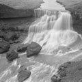 Waterfall Along the Fjarthra River Mural Wallpaper - pure wallpaper artwork