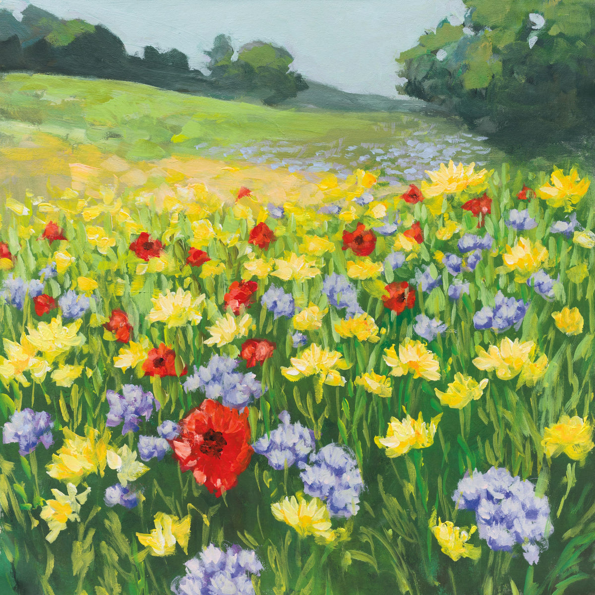 My Meadow Mural Wallpaper - pure wallpaper artwork