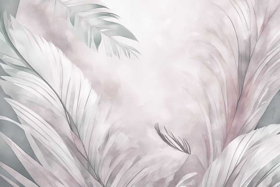 Feathers Magic Mural Wallpaper
