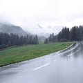 Misty Mountain Passage Mural Wallpaper - pure wallpaper artwork