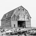 Old Route 66 Barn Mural Wallpaper - pure wallpaper artwork