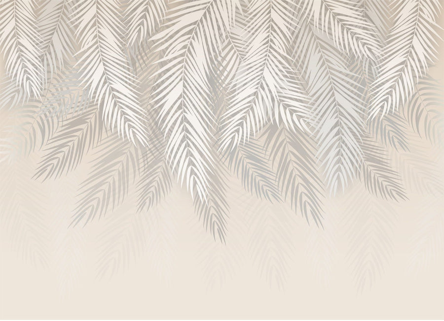 Papier Peint Mural Pin Hivernal Doux printable artwork