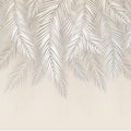 Slow Winter Pine Mural Wallpaper - pure wallpaper artwork