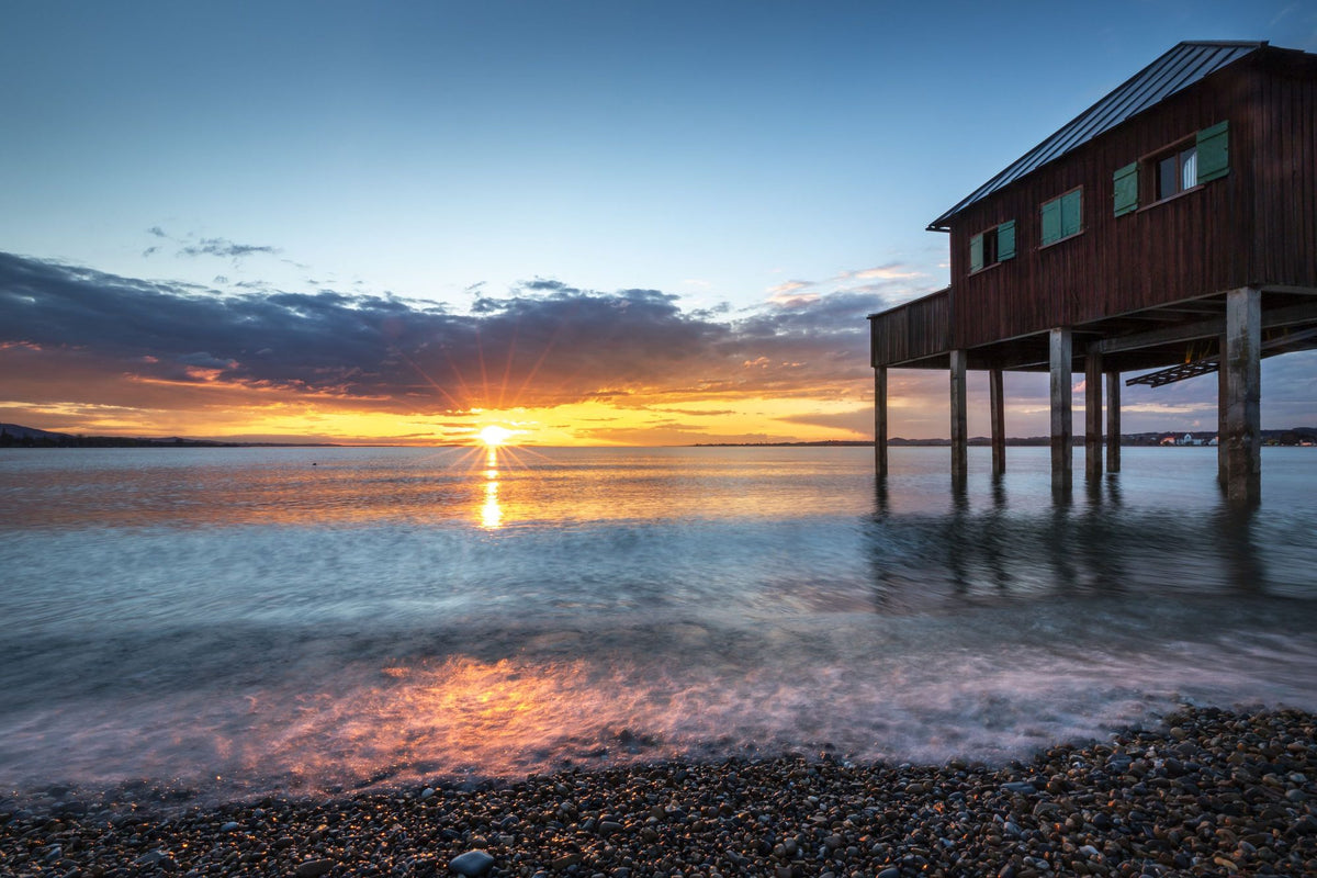 Lake of Constance Mural Wallpaper - pure wallpaper artwork