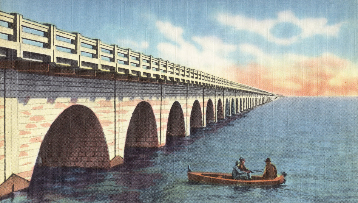 Keys Highway Mural Wallpaper - pure wallpaper artwork