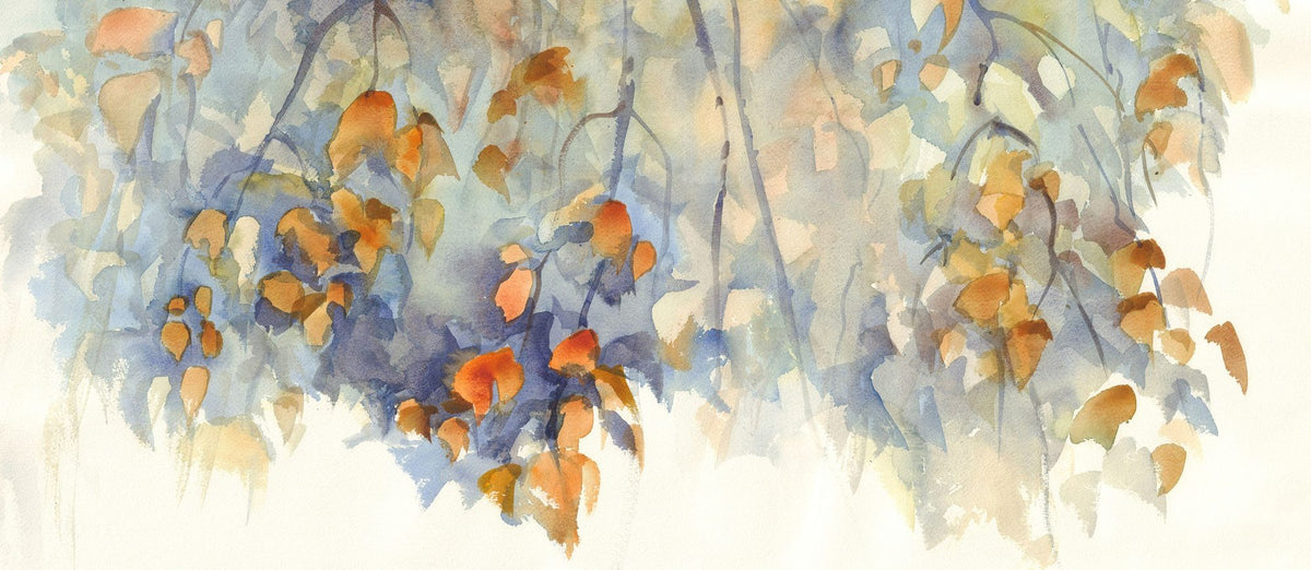 Autumn Reverie Mural Wallpaper - pure wallpaper artwork
