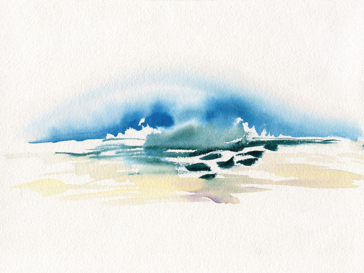 Simple Sea Mural Wallpaper - pure wallpaper artwork