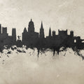 Nottingham England Skyline Concrete Mural Wallpaper - pure wallpaper artwork