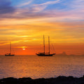 Ibiza Sunset Mural Wallpaper - pure wallpaper artwork