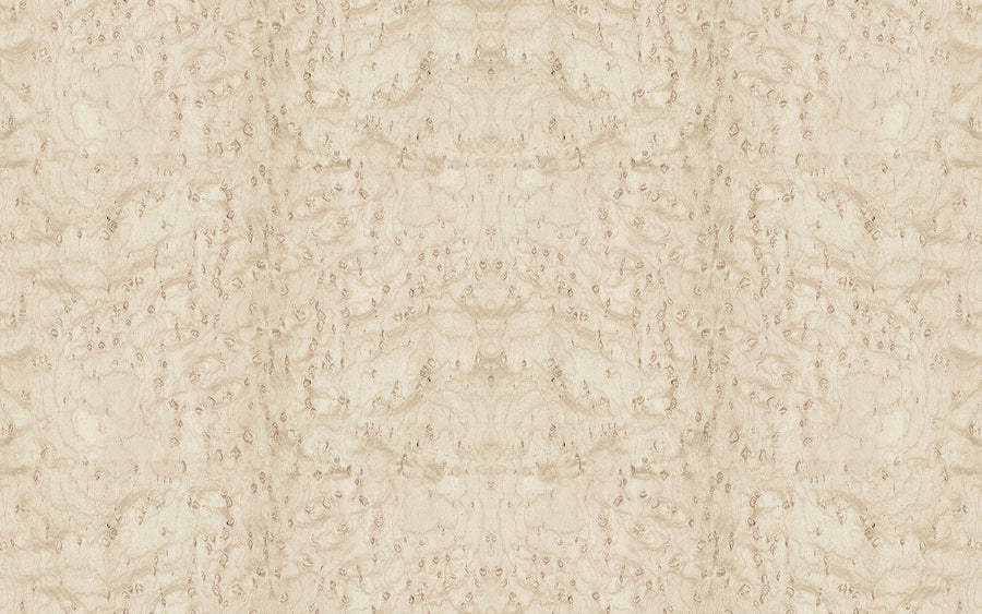Burl Wood, Ecru Mural Wallpaper