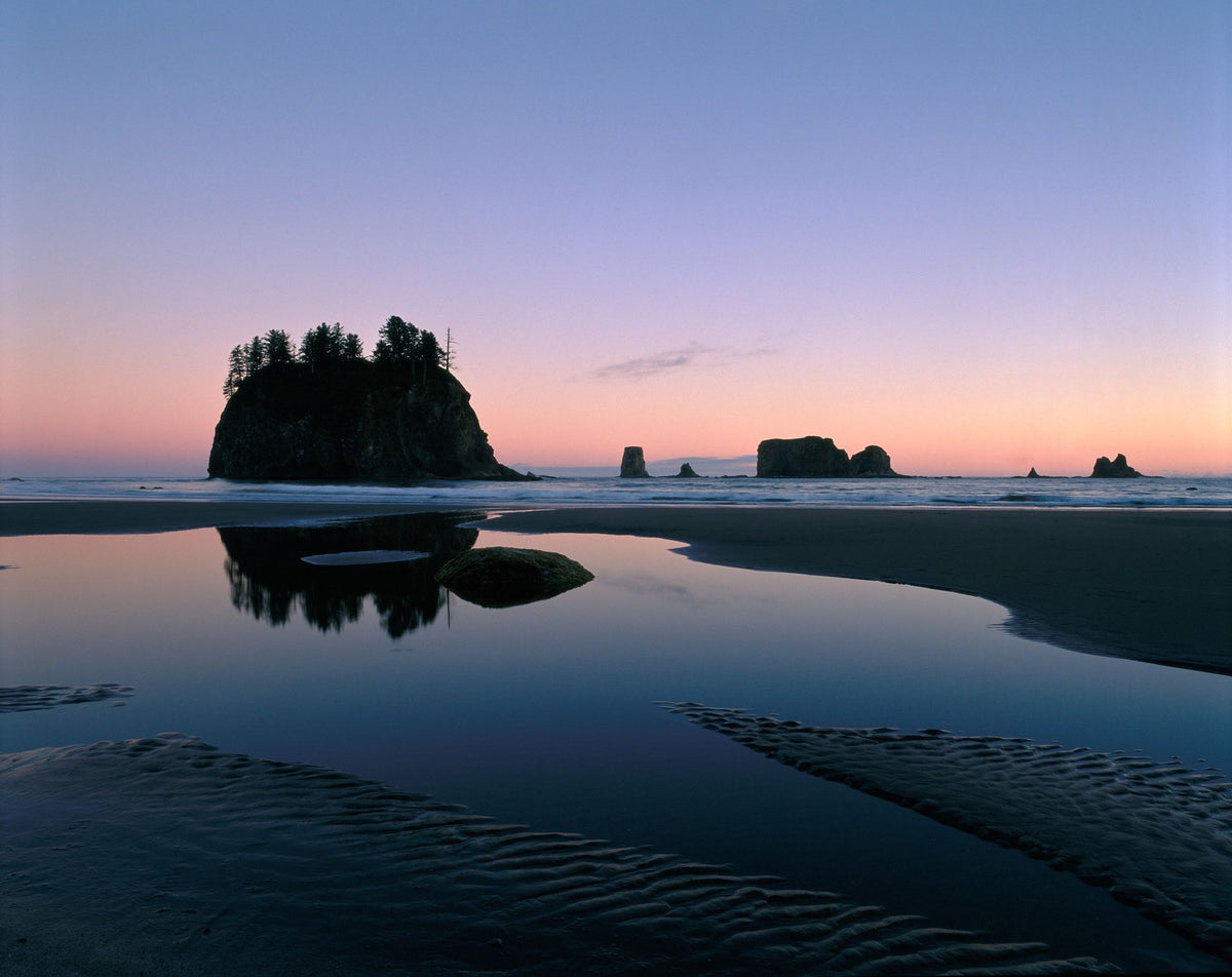 Tidal Pool Sunsets Mural Wallpaper - pure wallpaper artwork