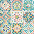 Tiles in Color Mural Wallpaper - pure wallpaper artwork