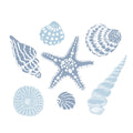 Shells on the Shore II Mural Wallpaper - pure wallpaper artwork