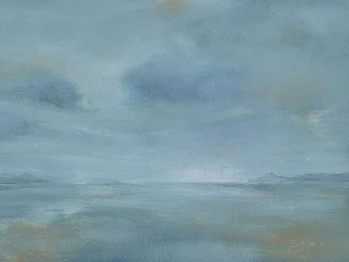 Cloudy Seascape Mural Wallpaper - pure wallpaper artwork