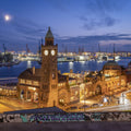 Midnight Harbor Mural Wallpaper - pure wallpaper artwork