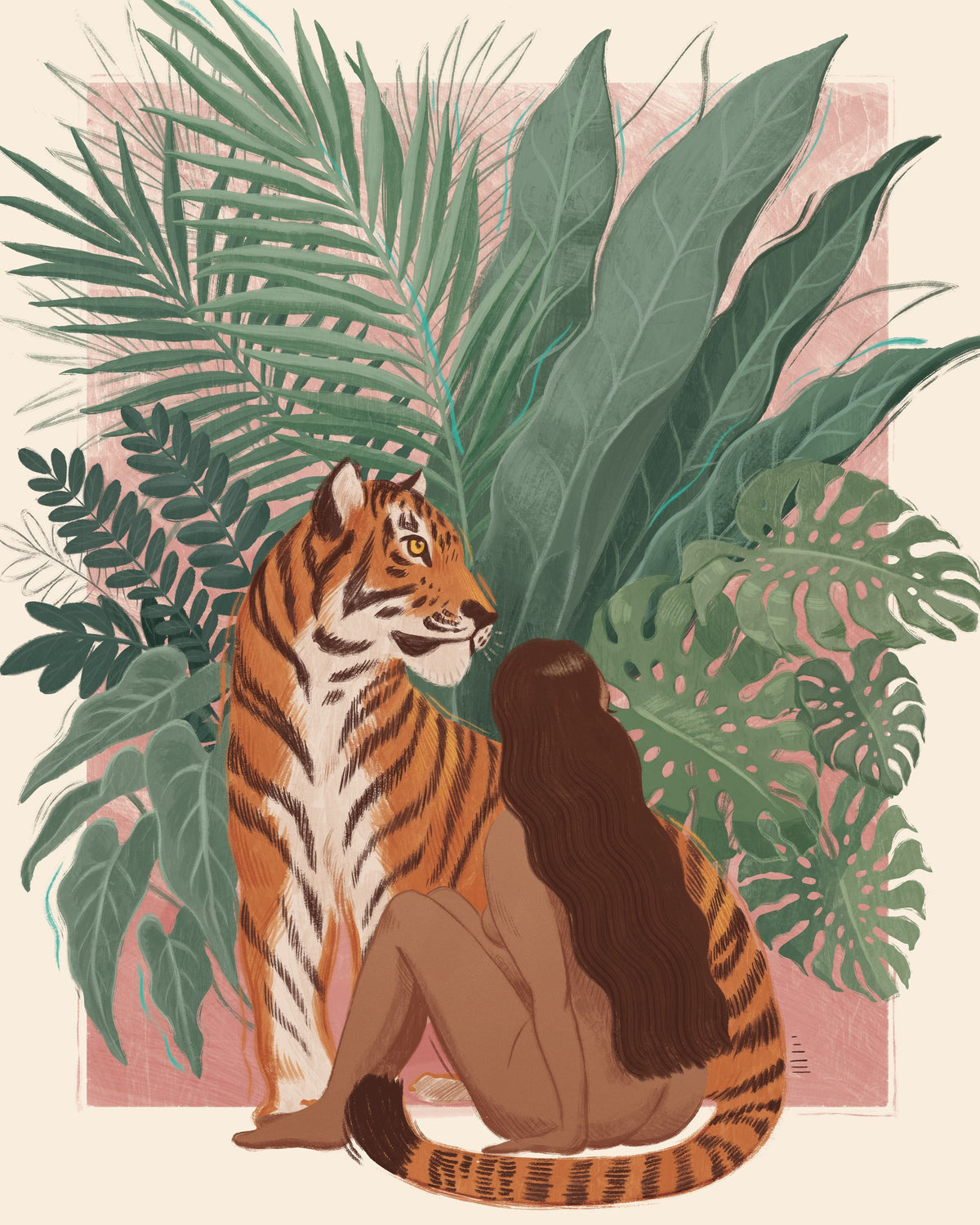 Little Cat Mural Wallpaper - pure wallpaper artwork