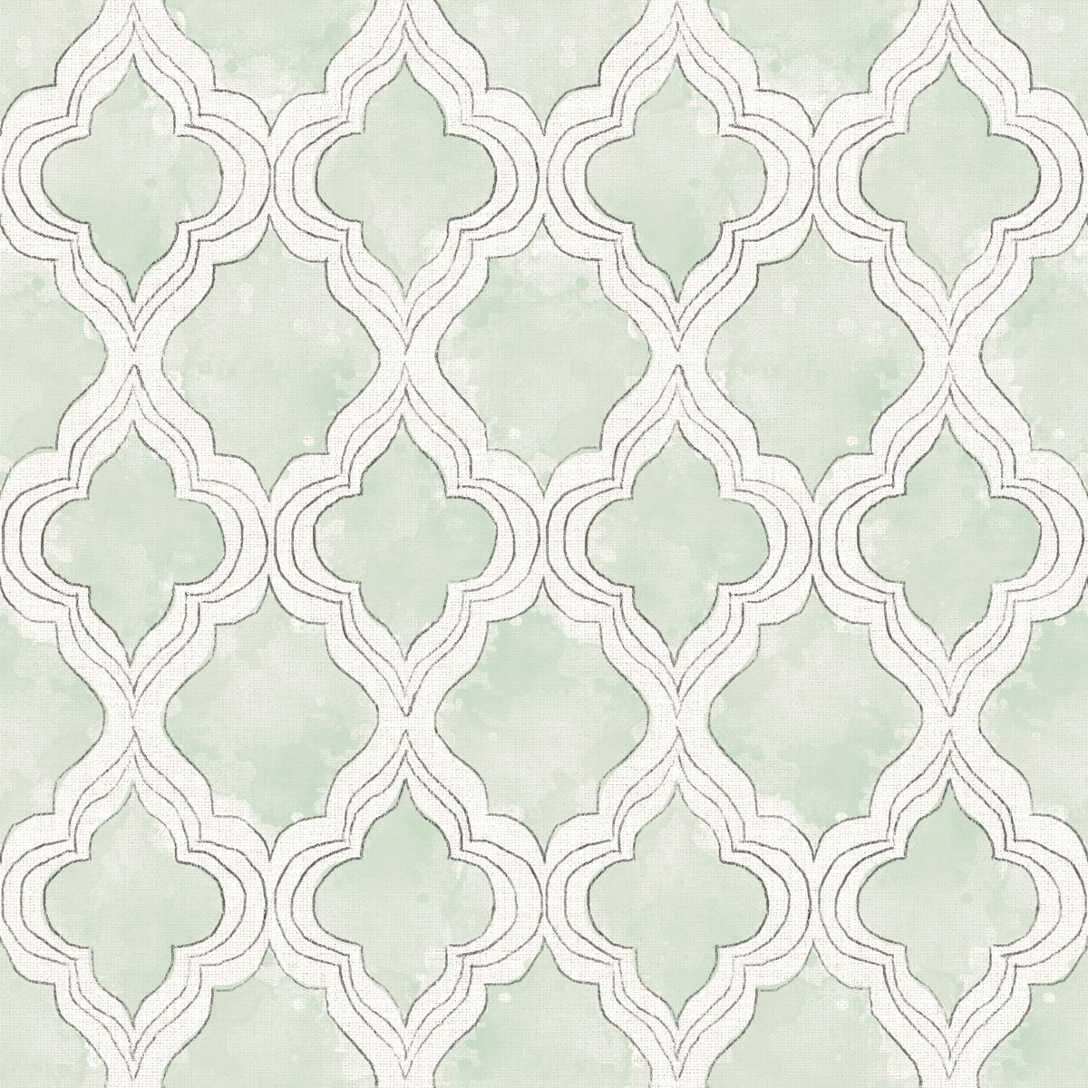 Organic Lines Green Mural Wallpaper - pure wallpaper artwork