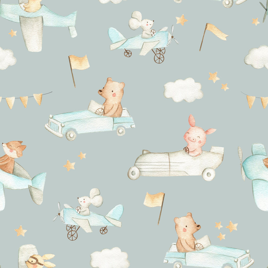 Driving My Car Mural Wallpaper