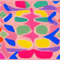 Pastel Neon Pattern Mural Wallpaper - pure wallpaper artwork