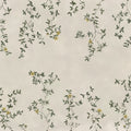 Rambling Rose, Mustard on Cream Mural Wallpaper - pure wallpaper artwork