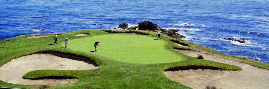 Coastal Fairways Mural Wallpaper