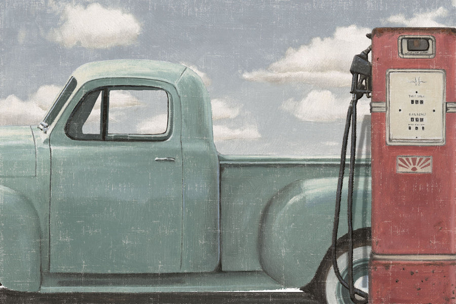 Vintage Truck Mural Wallpaper