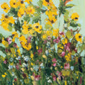Sunlit Sunflowers Mural Wallpaper - pure wallpaper artwork