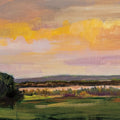Mesa Dusk Mural Wallpaper - pure wallpaper artwork
