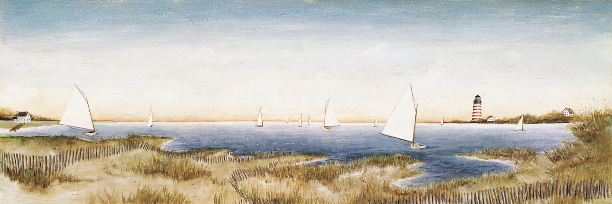 Harbor Sail Mural Wallpaper - pure wallpaper artwork